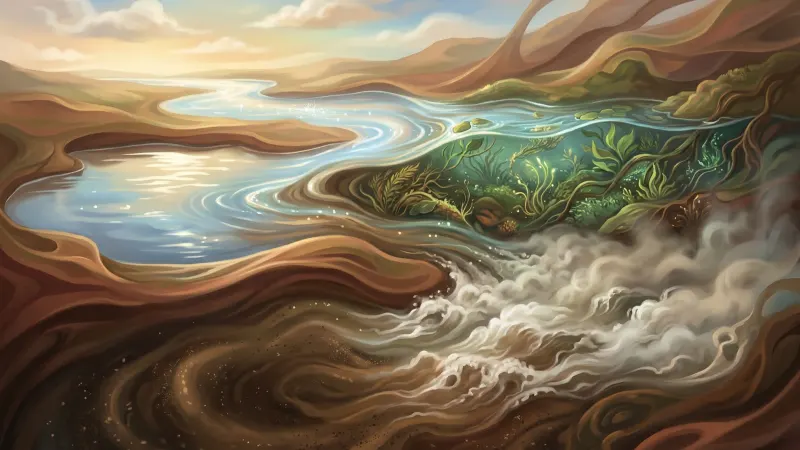 Ilustração das três zonas da awareness na terapia Gestalt