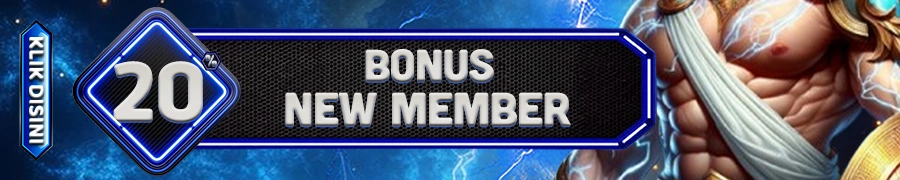 BONUS NEW MEMBER 20%