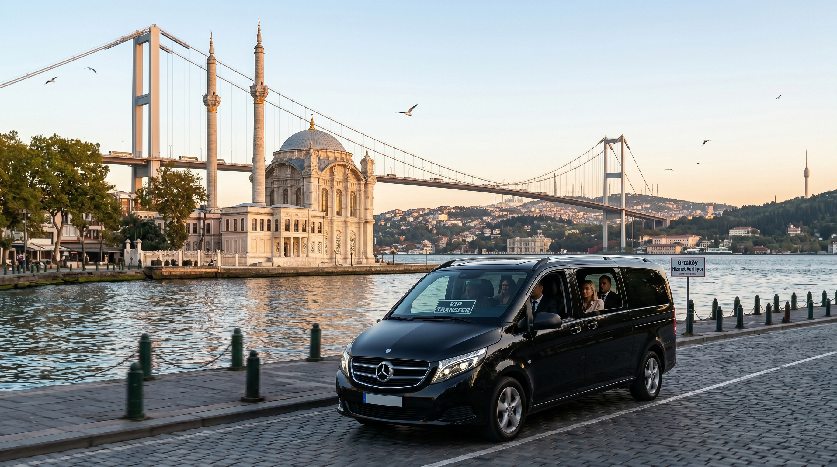 Private transfer from Sabiha Gökçen Airport SAW to Taksim with luxury VIP vehicle