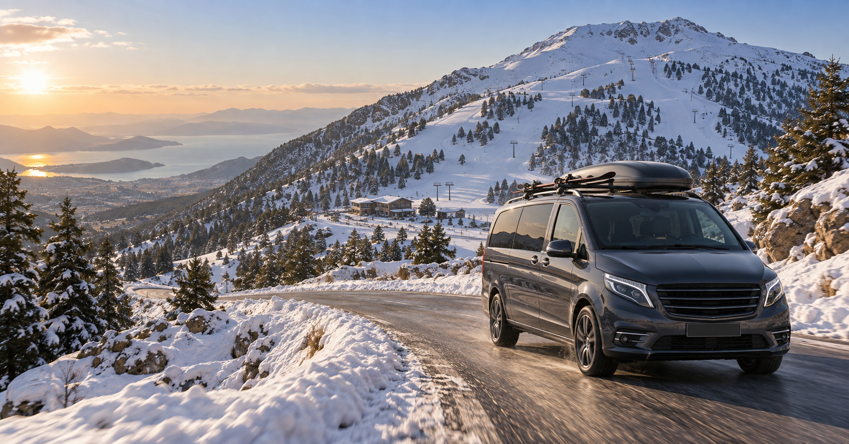 Private transfer from Antalya Airport to Davraz Ski Resort in Isparta
