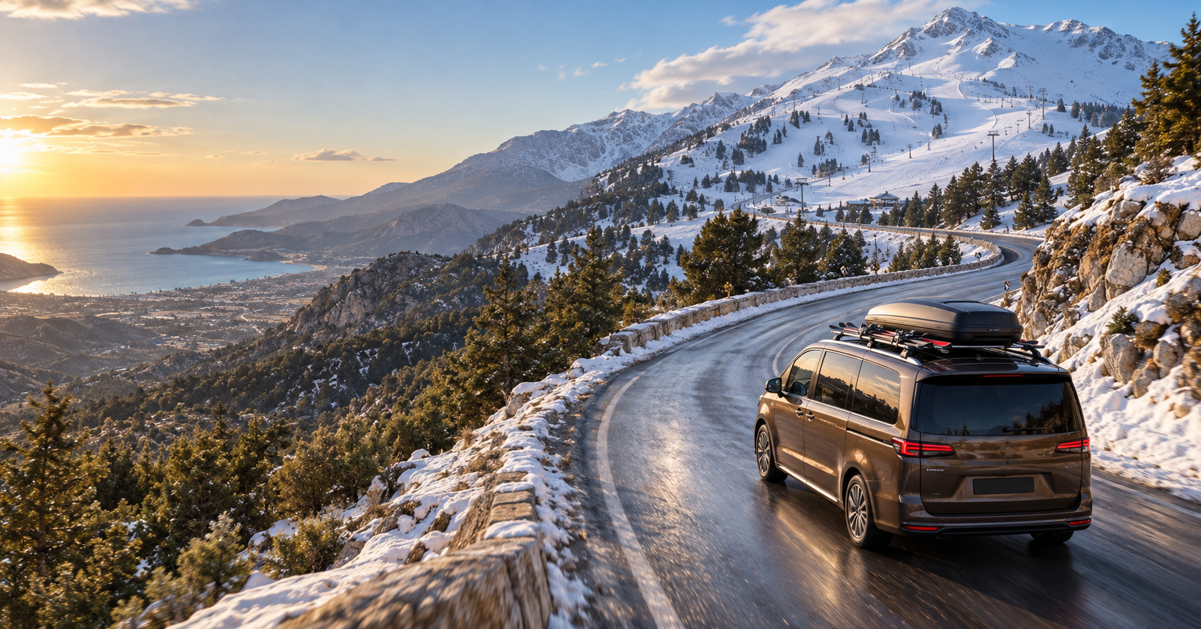 Private transfer from Gazipasa-Alanya Airport to Davraz Ski Resort