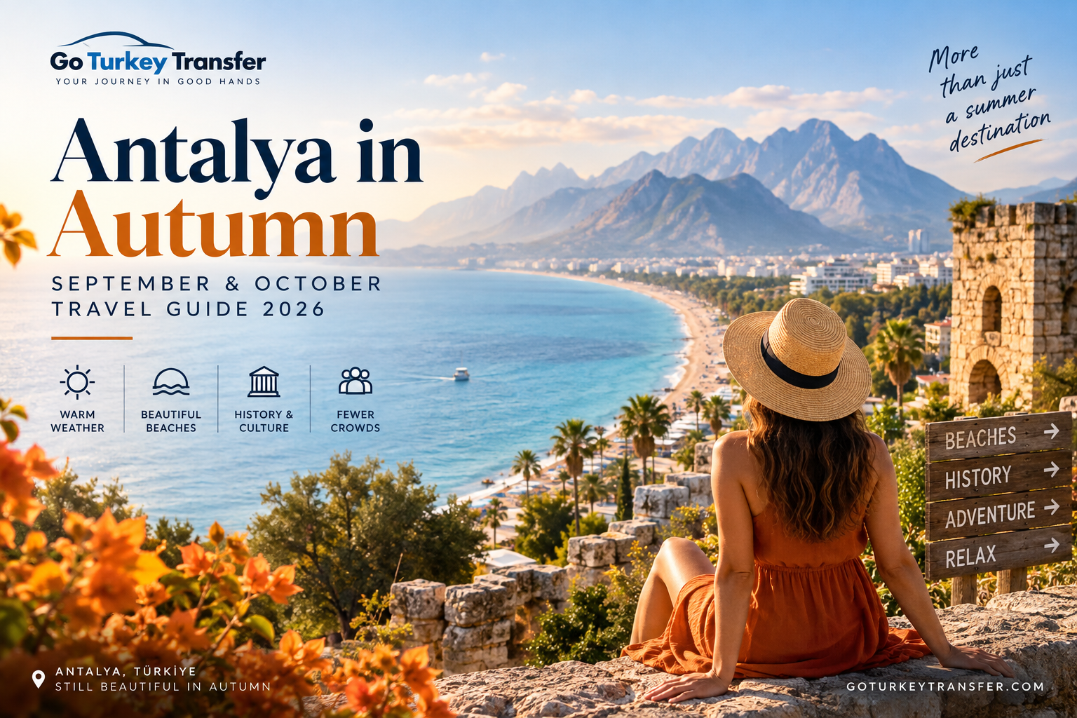 Antalya in Autumn 2026: September & October Travel Guide