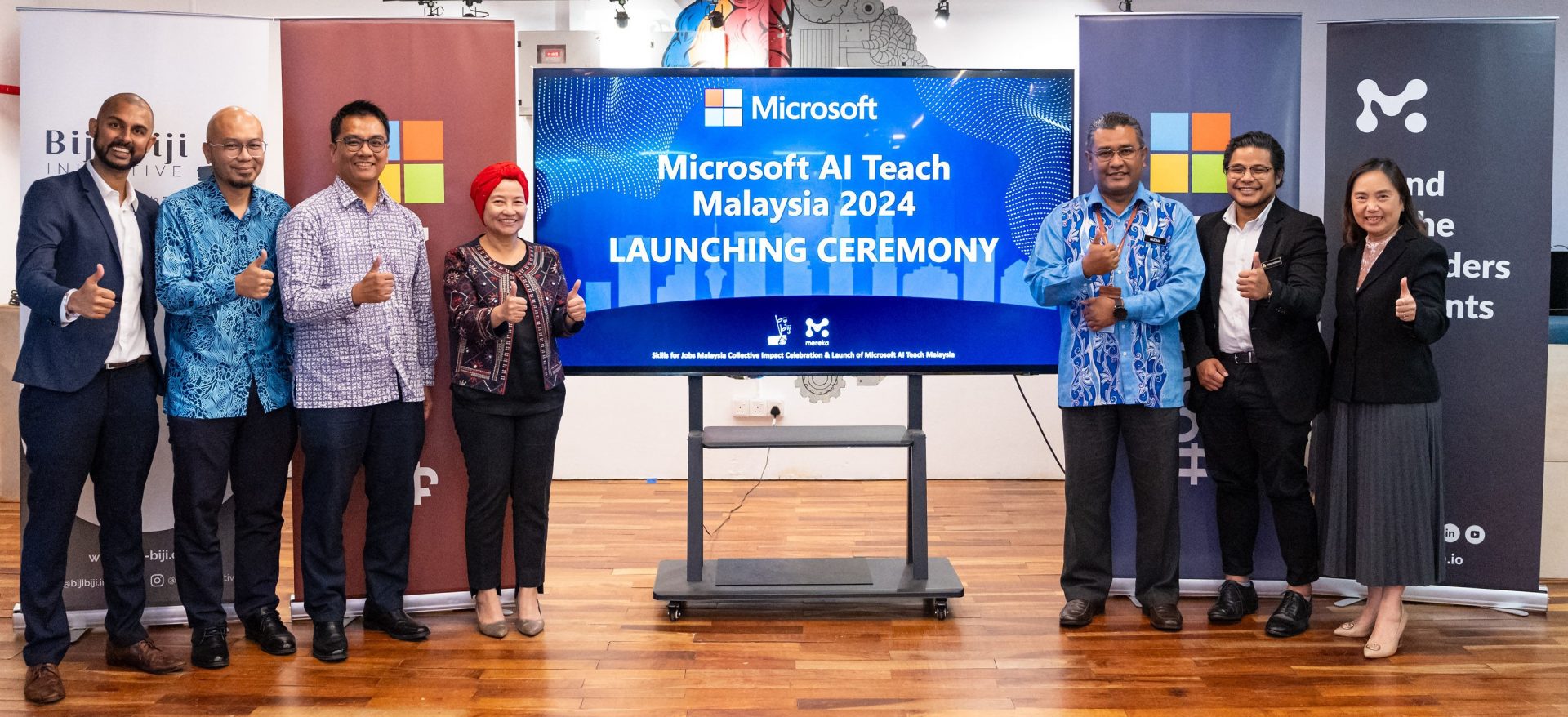 ASEAN Foundation, Biji-biji Initiative, and Microsoft collaborate to shape an AI-enabled economy for Malaysia through AI TEACH Malaysia Program