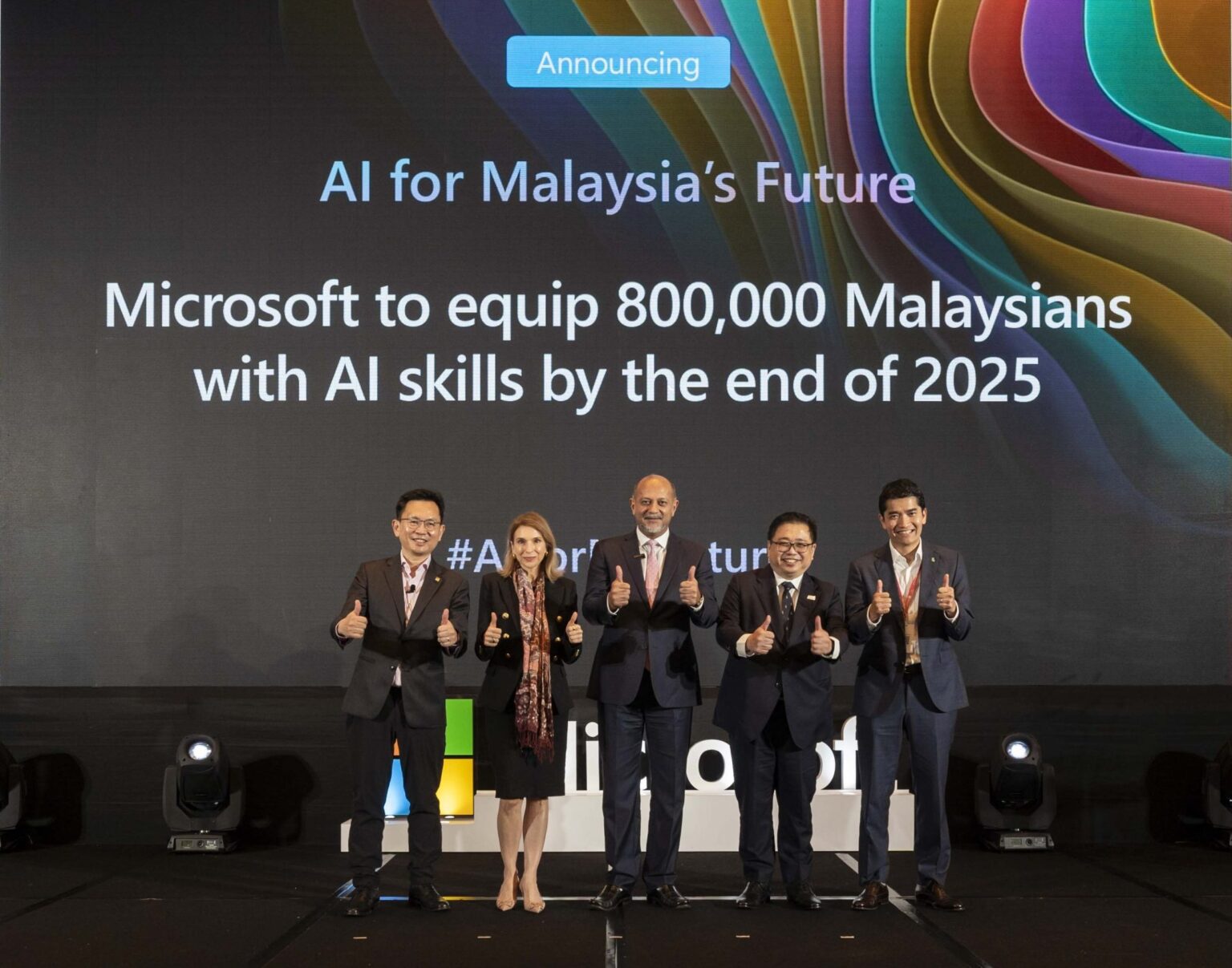 Microsoft launches initiative for AI skilling opportunities for 800,000 Malaysians by 2025