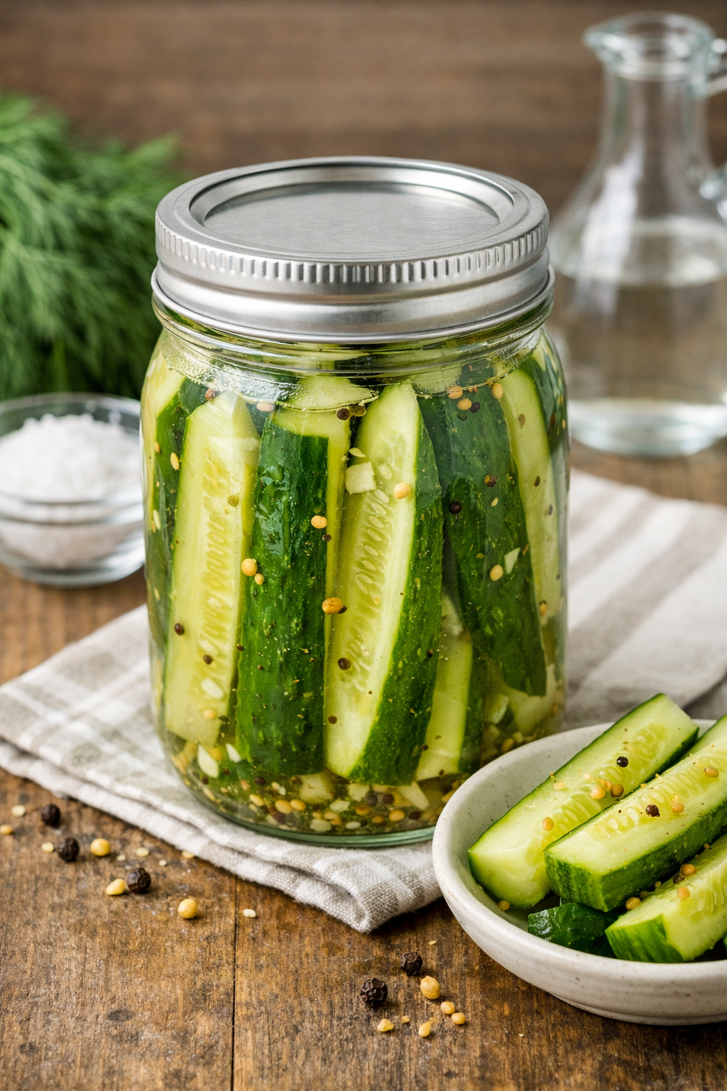 Quick Pickle Spears
