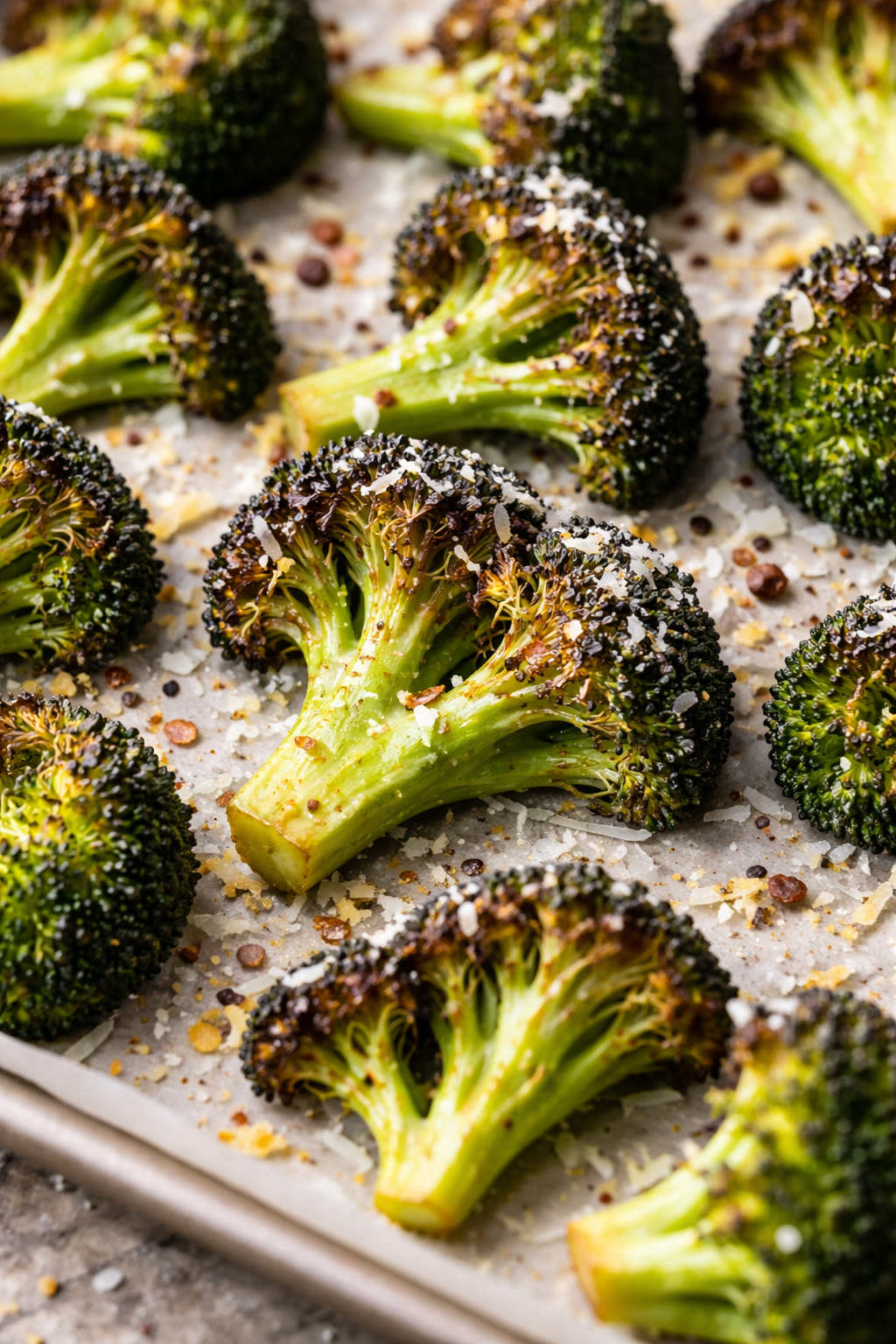 Roasted Broccoli with Parmesan