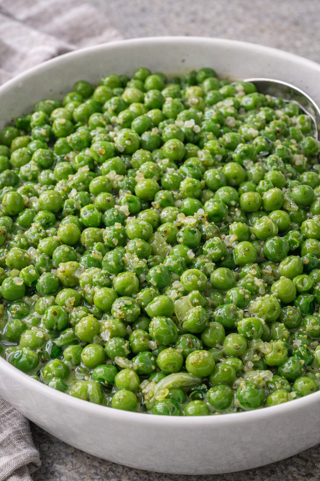 Garlic Butter Peas