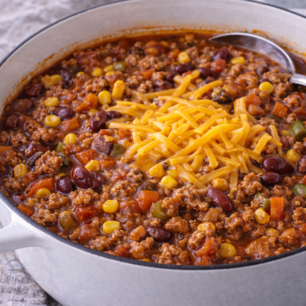 Turkey and Veggie Chili