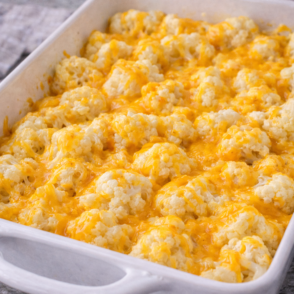 Cheesy Baked Cauliflower