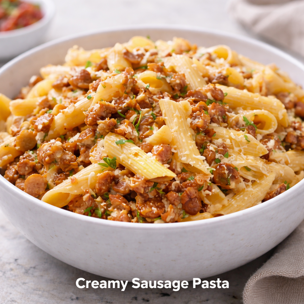 Creamy Sausage Pasta