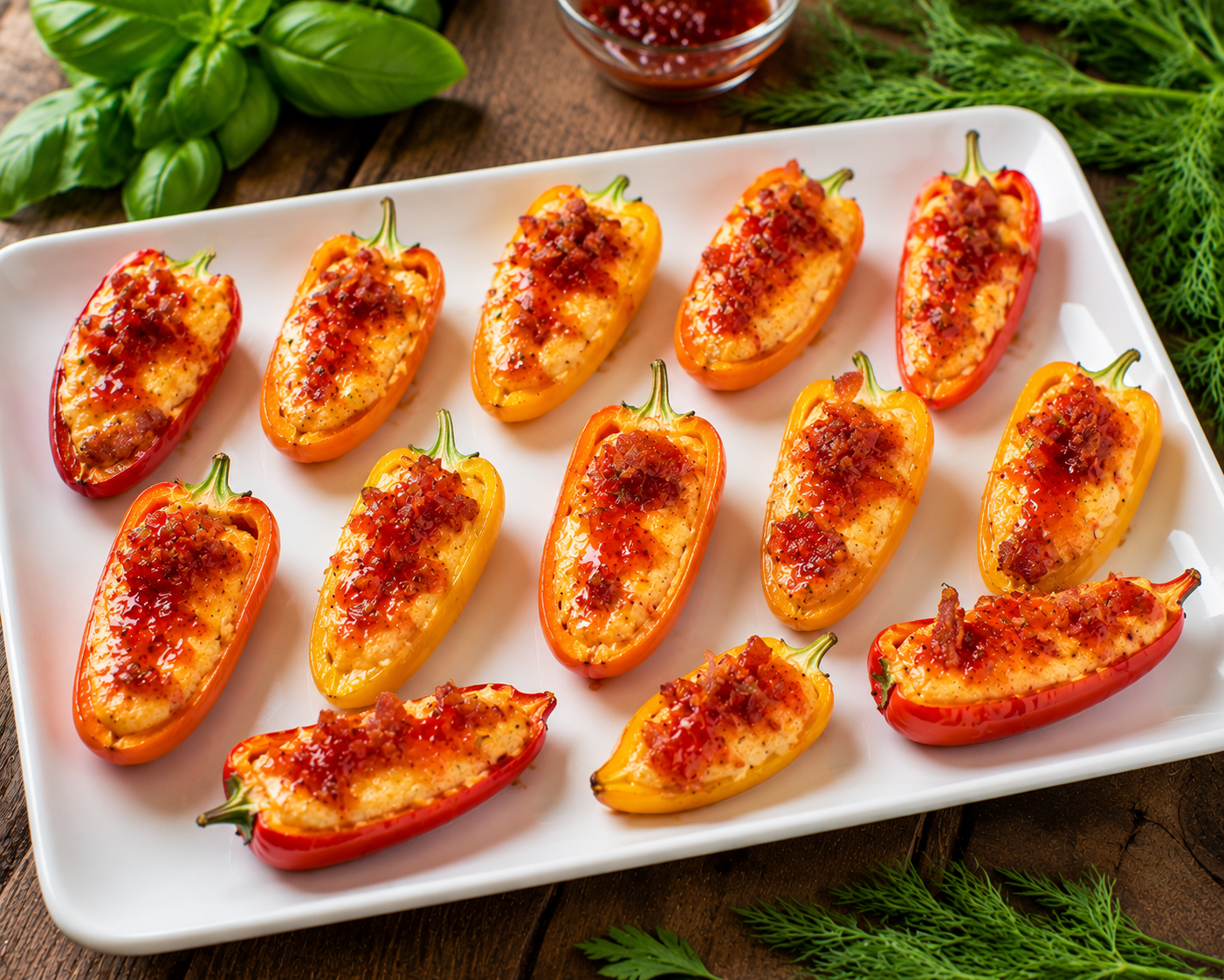 Sweet Pepper Poppers