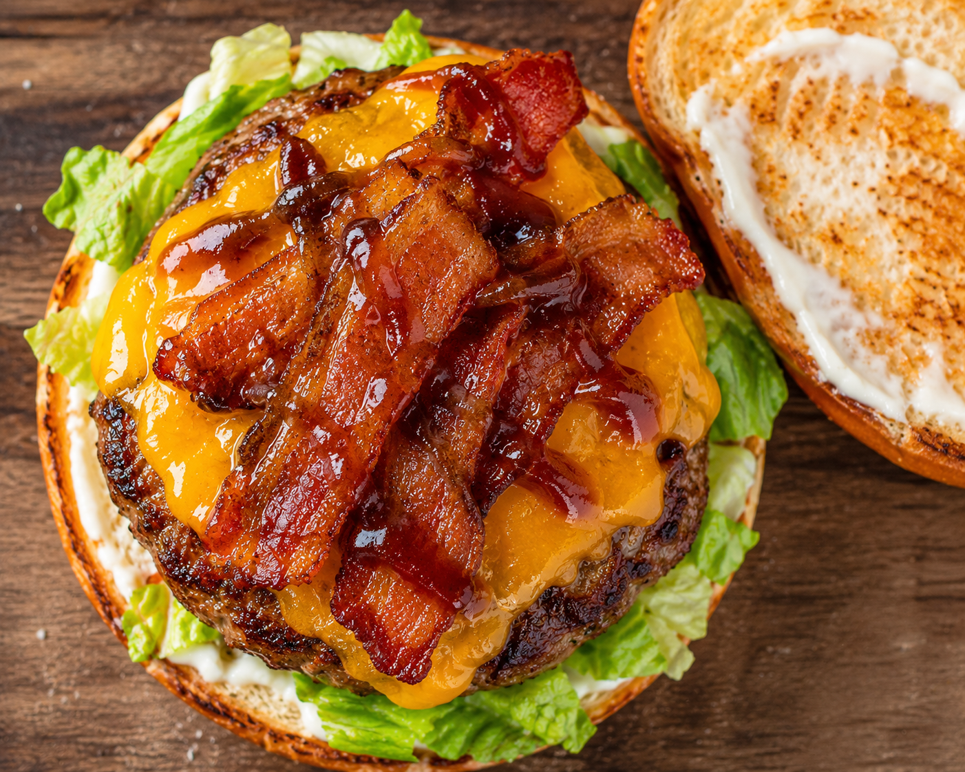 Bacon-Cheddar Burgers
