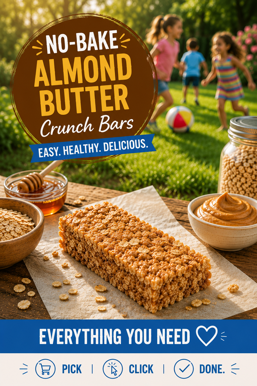 No-Bake Granola Bars
