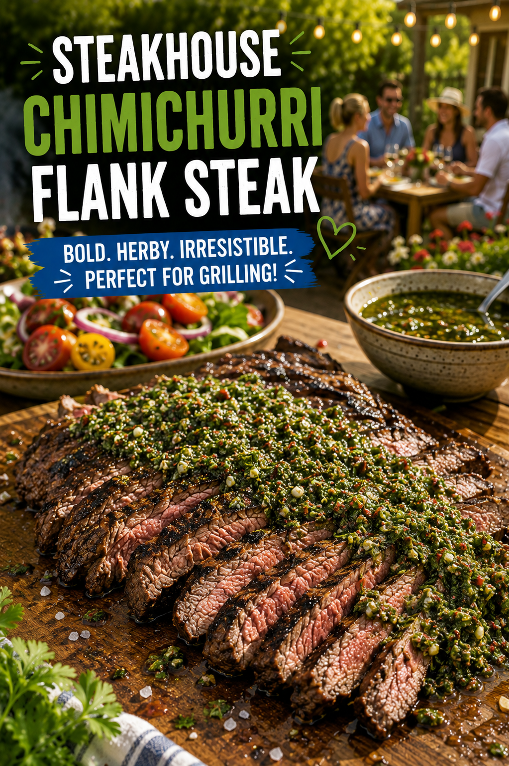 Steakhouse Chimichurri Flank Steak