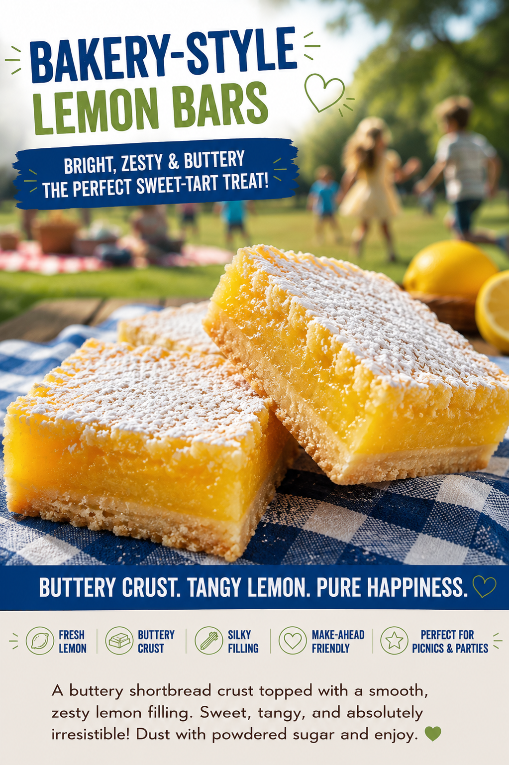 Sunshine Lemon Bars