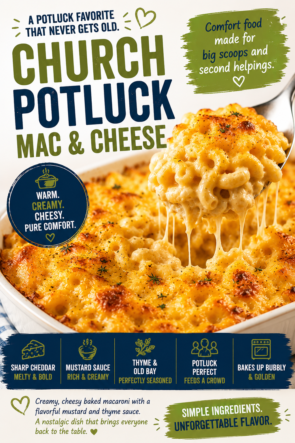 Church Potluck Mac & Cheese