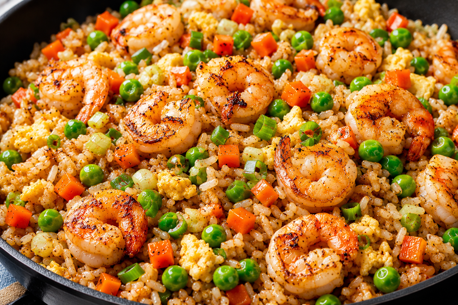 Easy One-Pan Shrimp Fried Rice