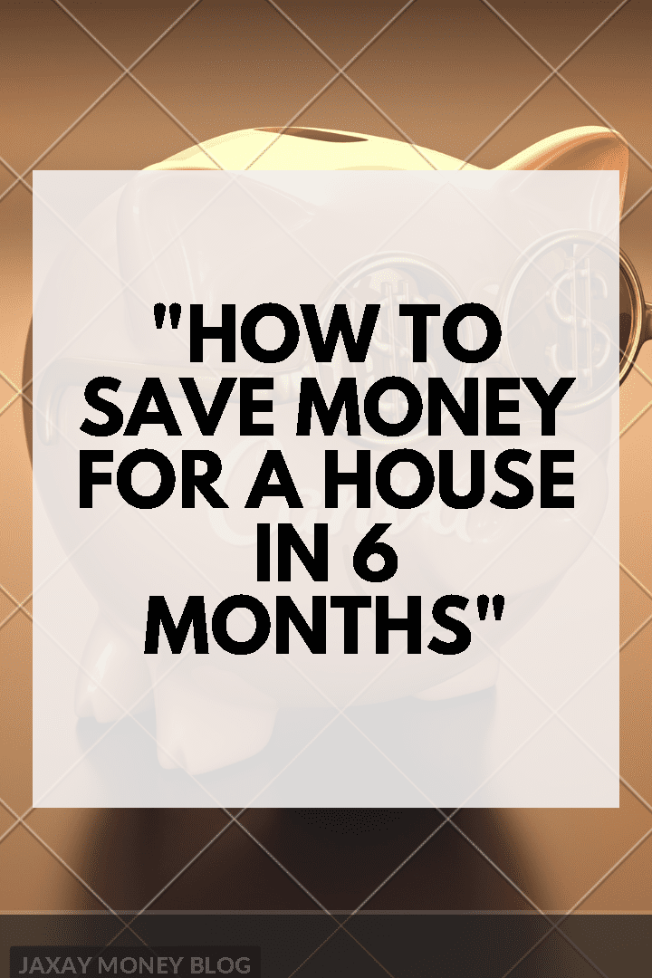 save money for a house