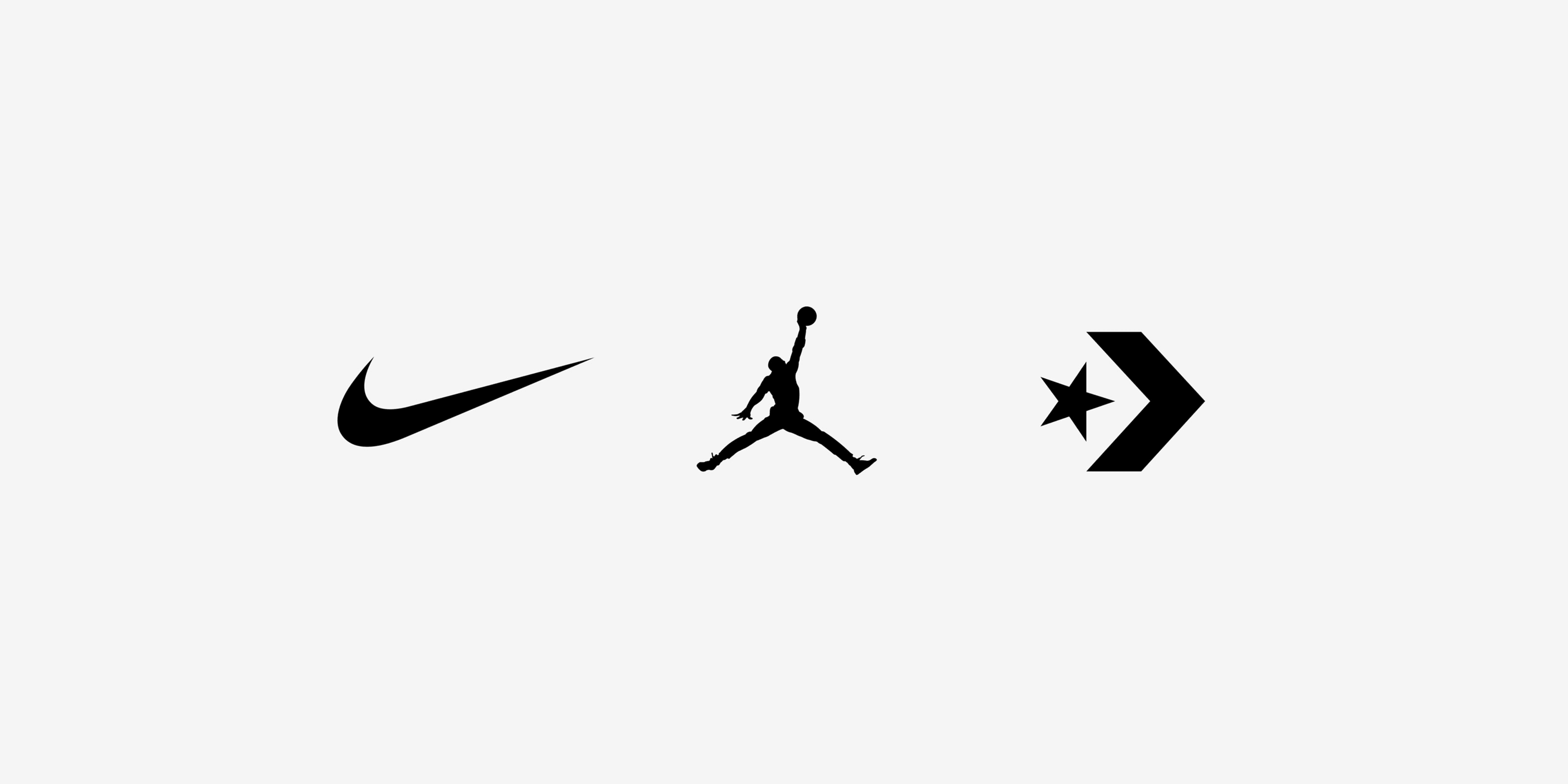 Nike Inc Swoosh Jordan Converse Logos