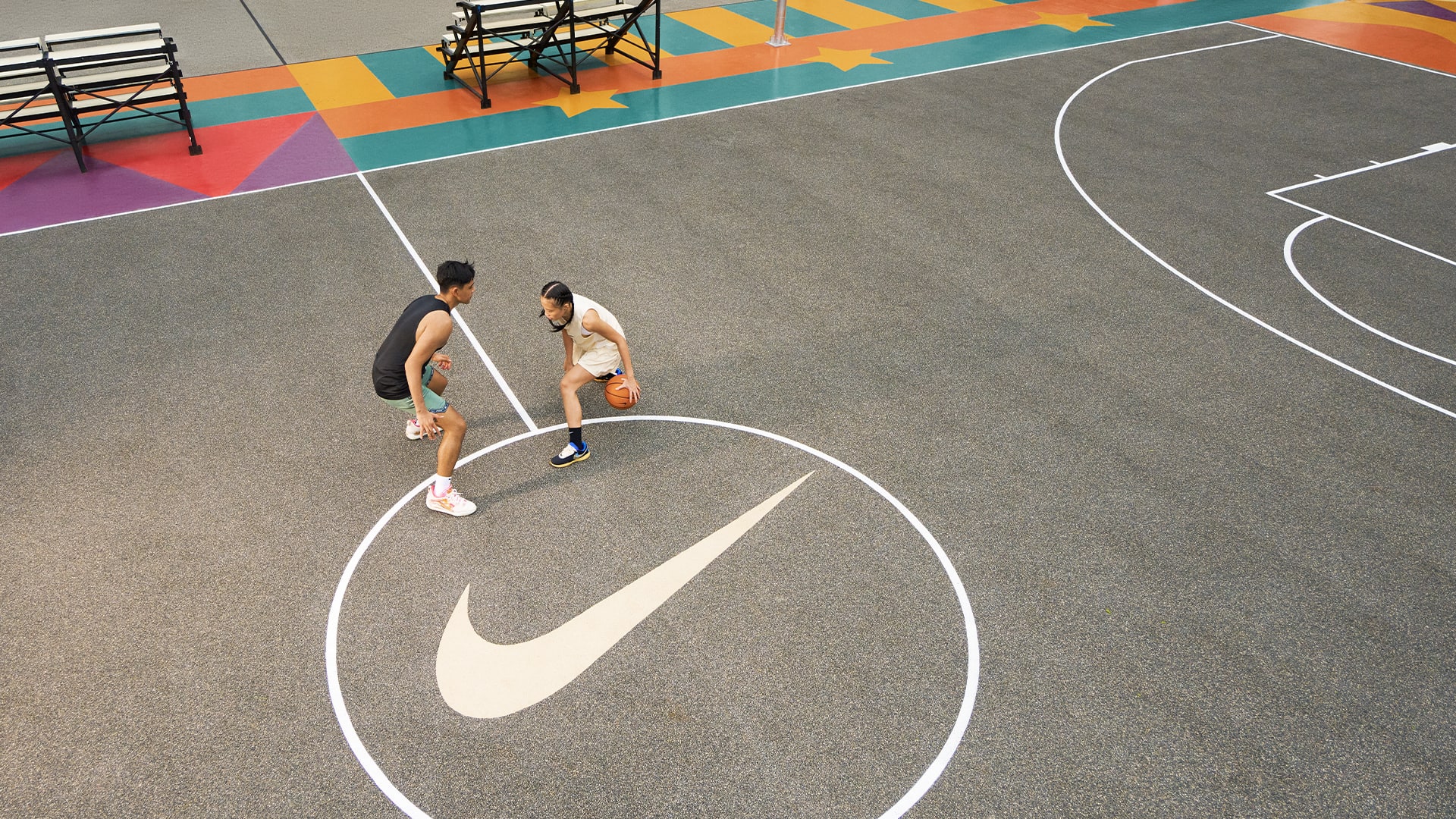 Nike basketball court hotsell