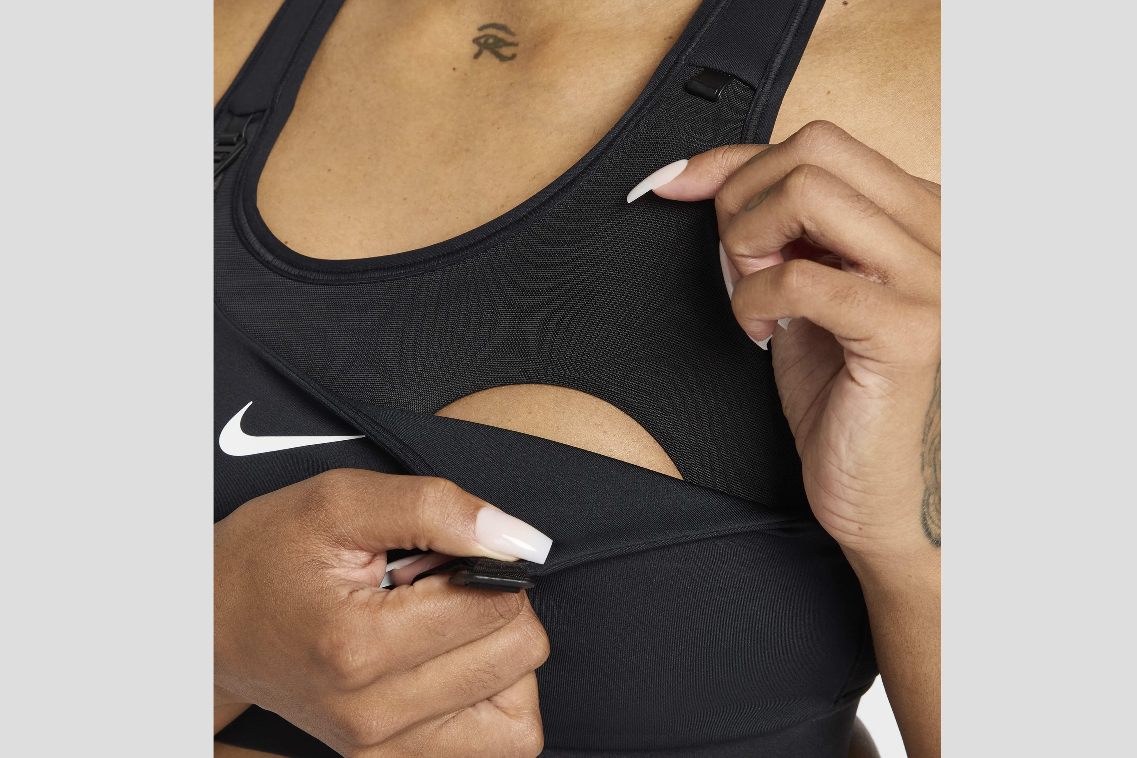 Nike strap bra sales