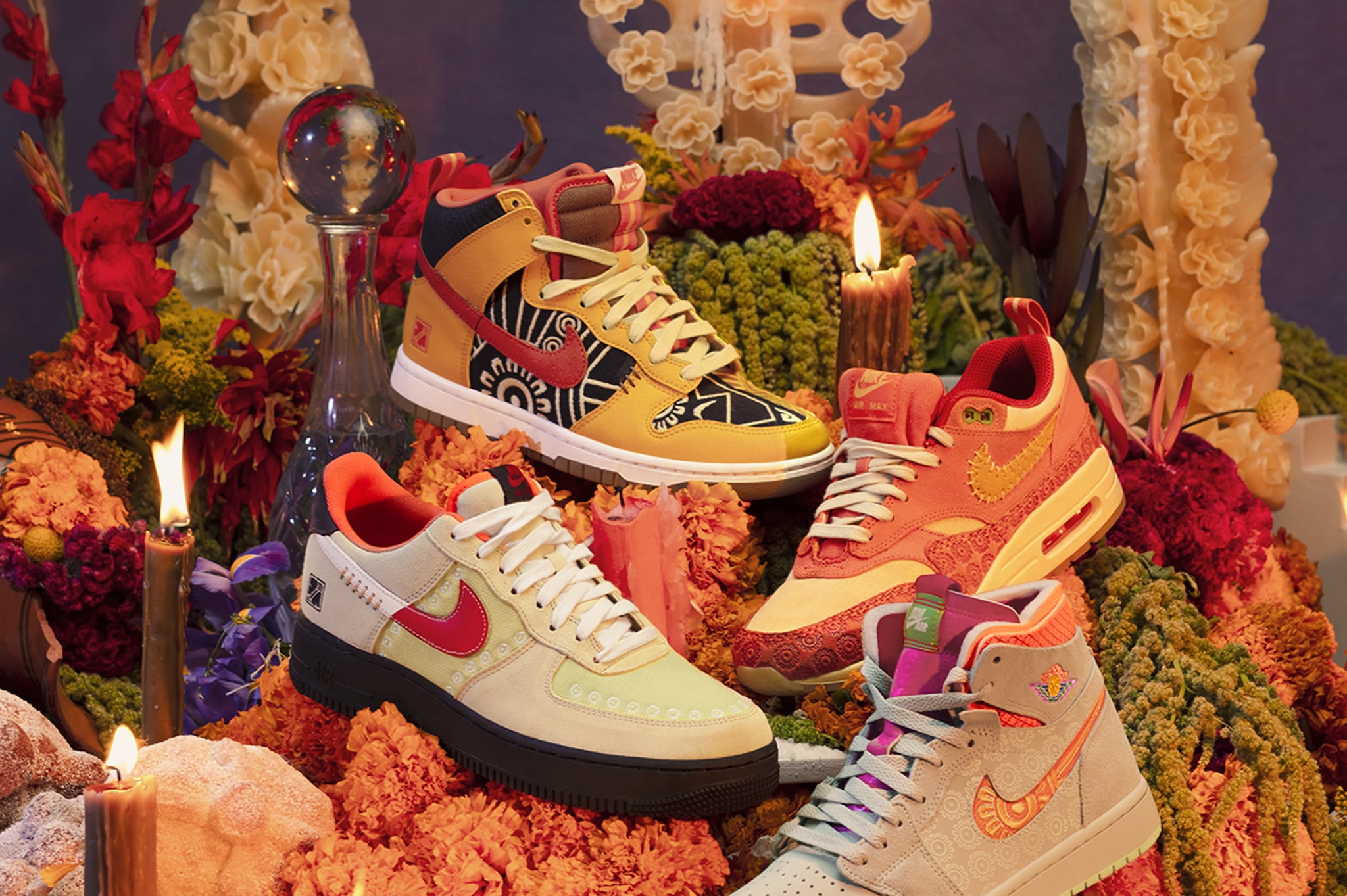 Nike Mexico Dia de Muertos Collection 2022 Official Images NIKE Inc