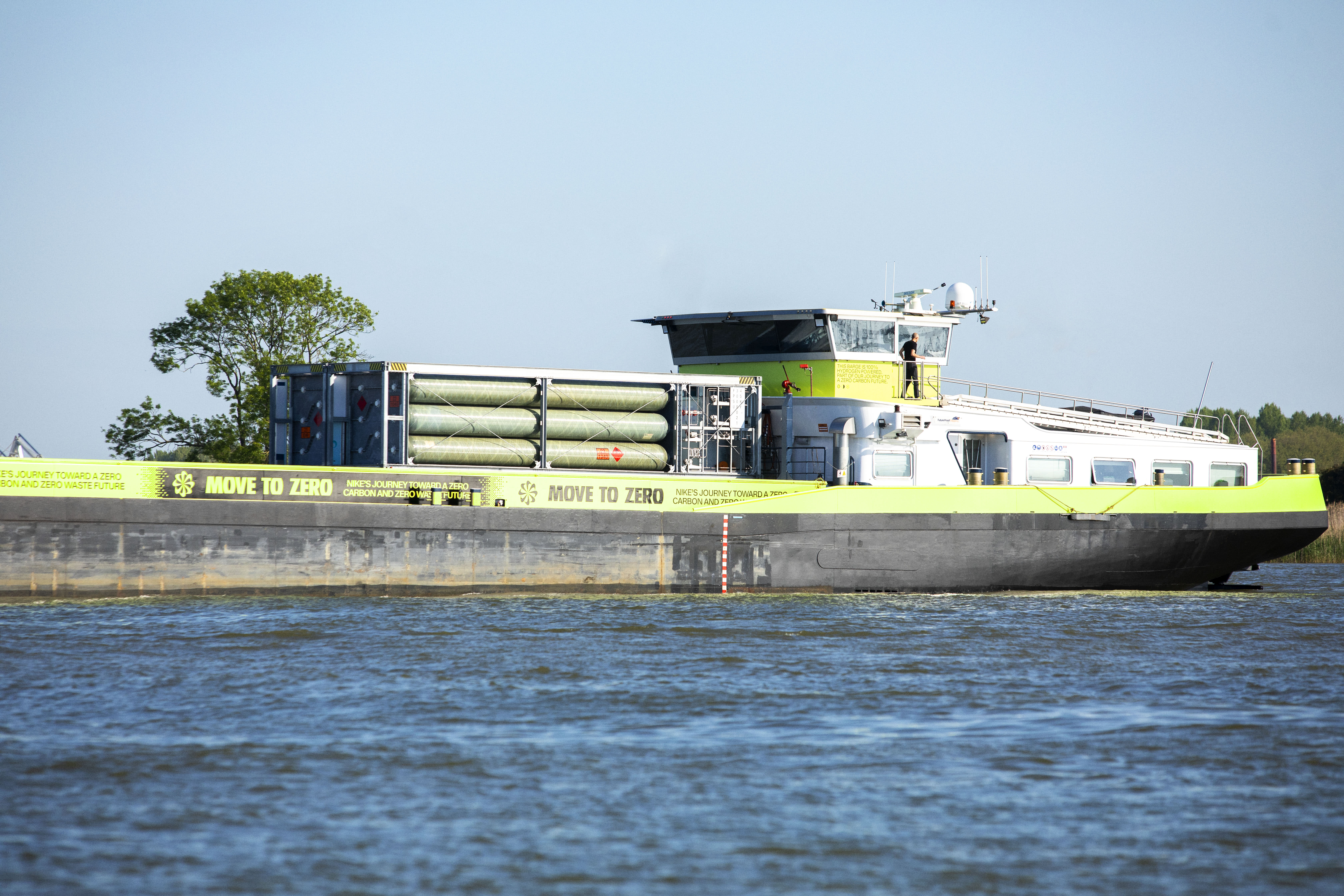Nike Launches First Hydrogen Powered Inland Container Ship NIKE Inc