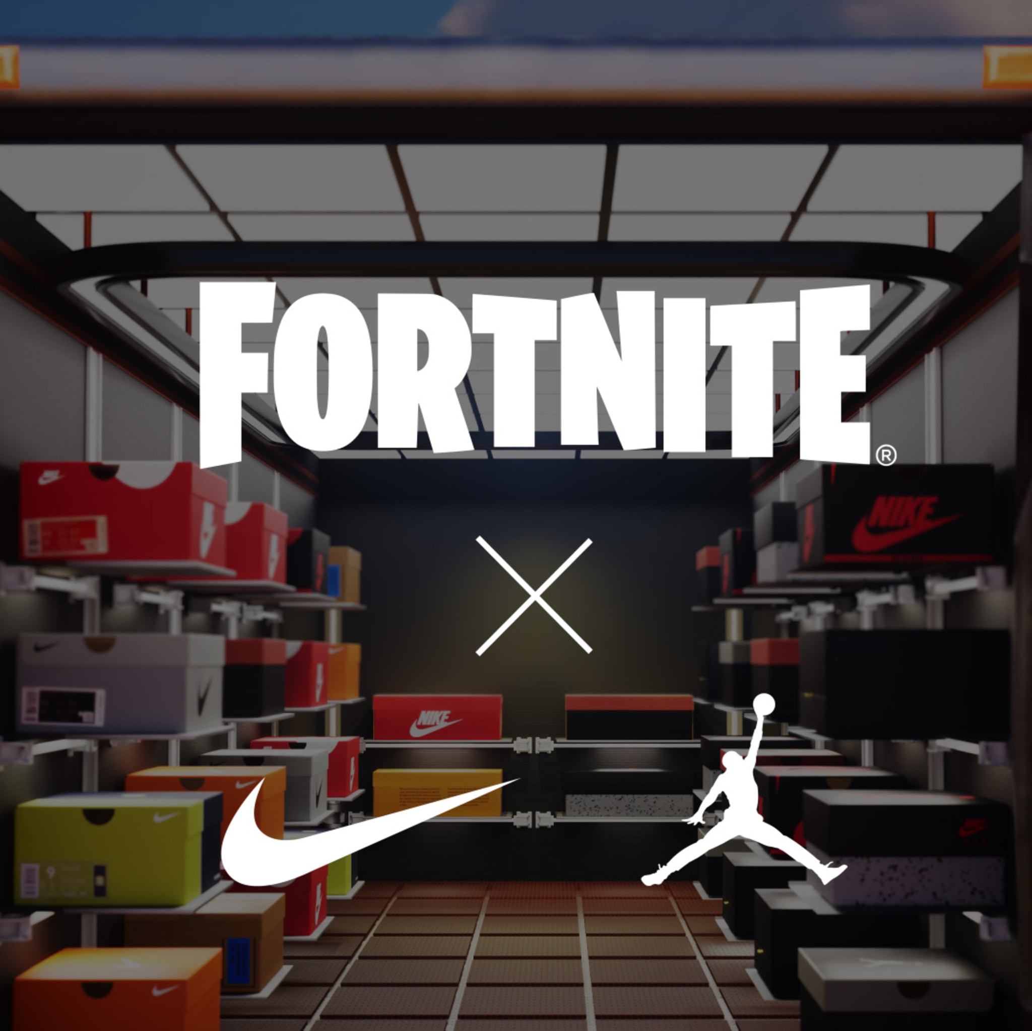 Nike x fortnite hot sale