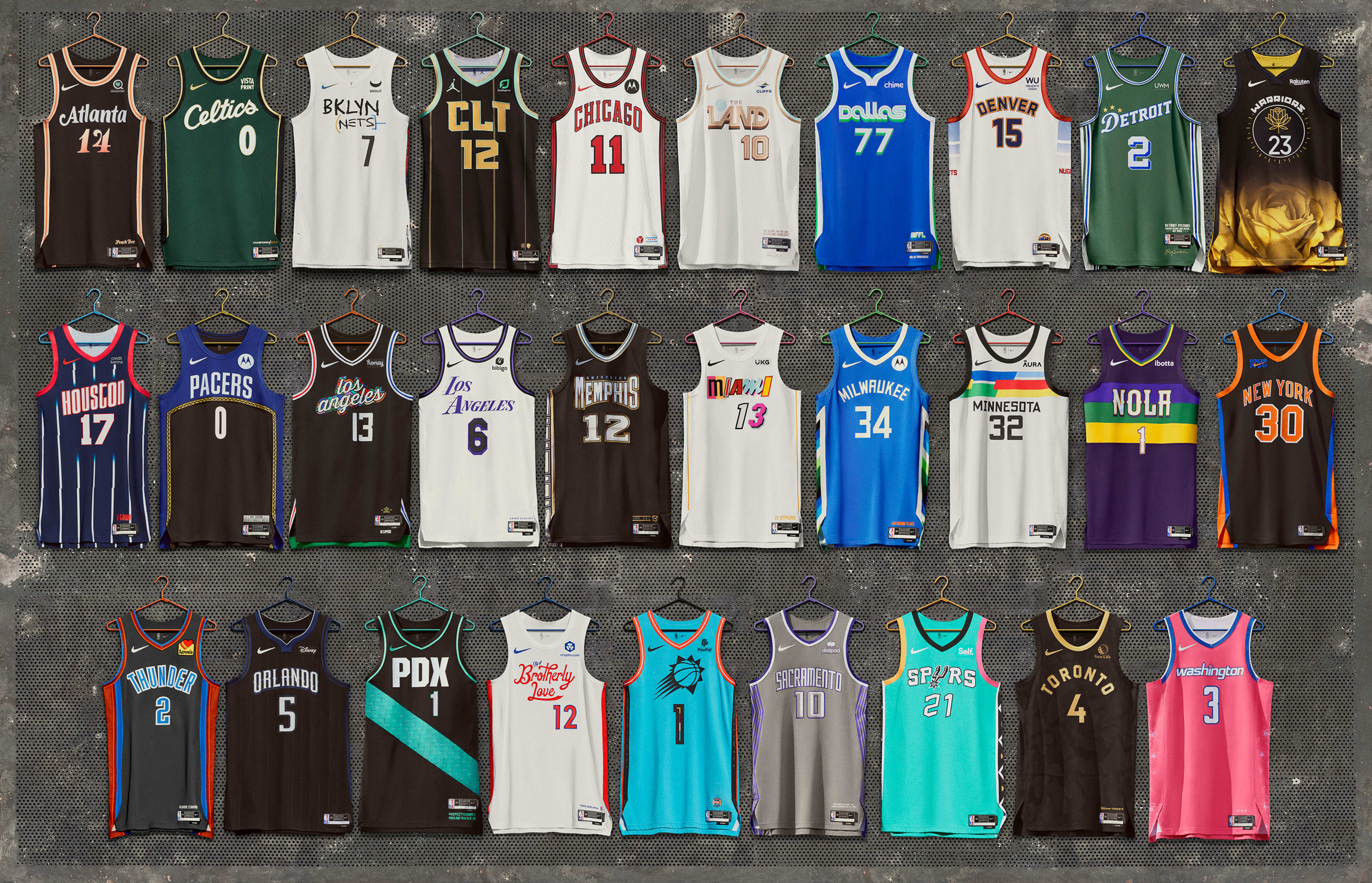 Nike in nba hotsell