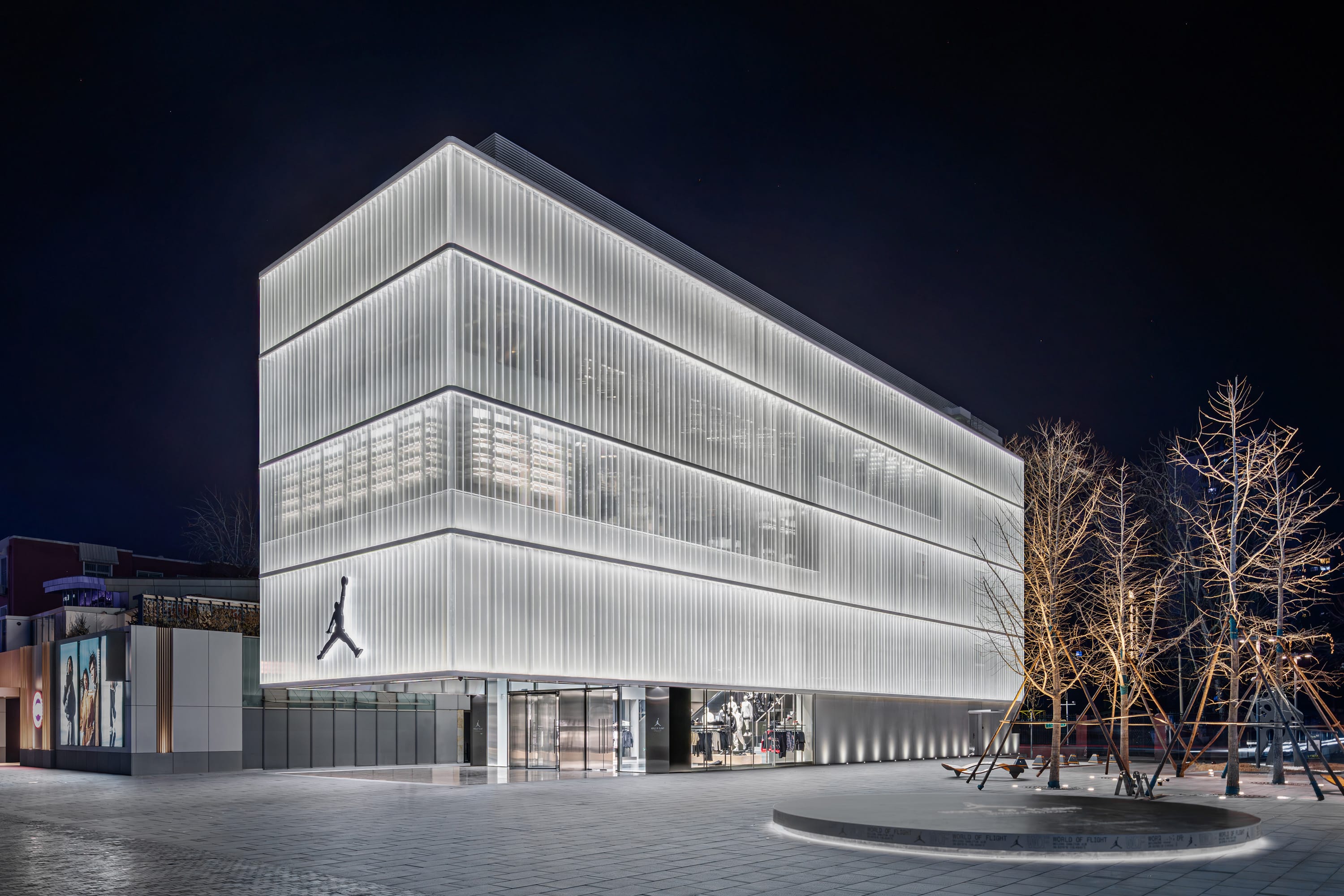 Jordan World of Flight Beijing Sanlitun Opens in China NIKE Inc