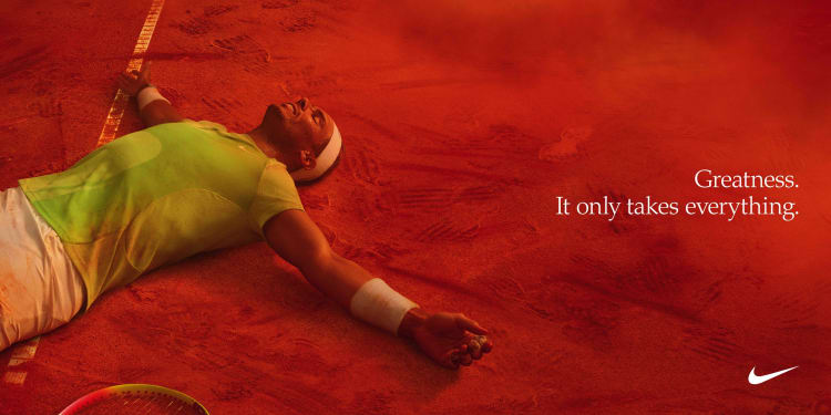Nike greatness quote sales