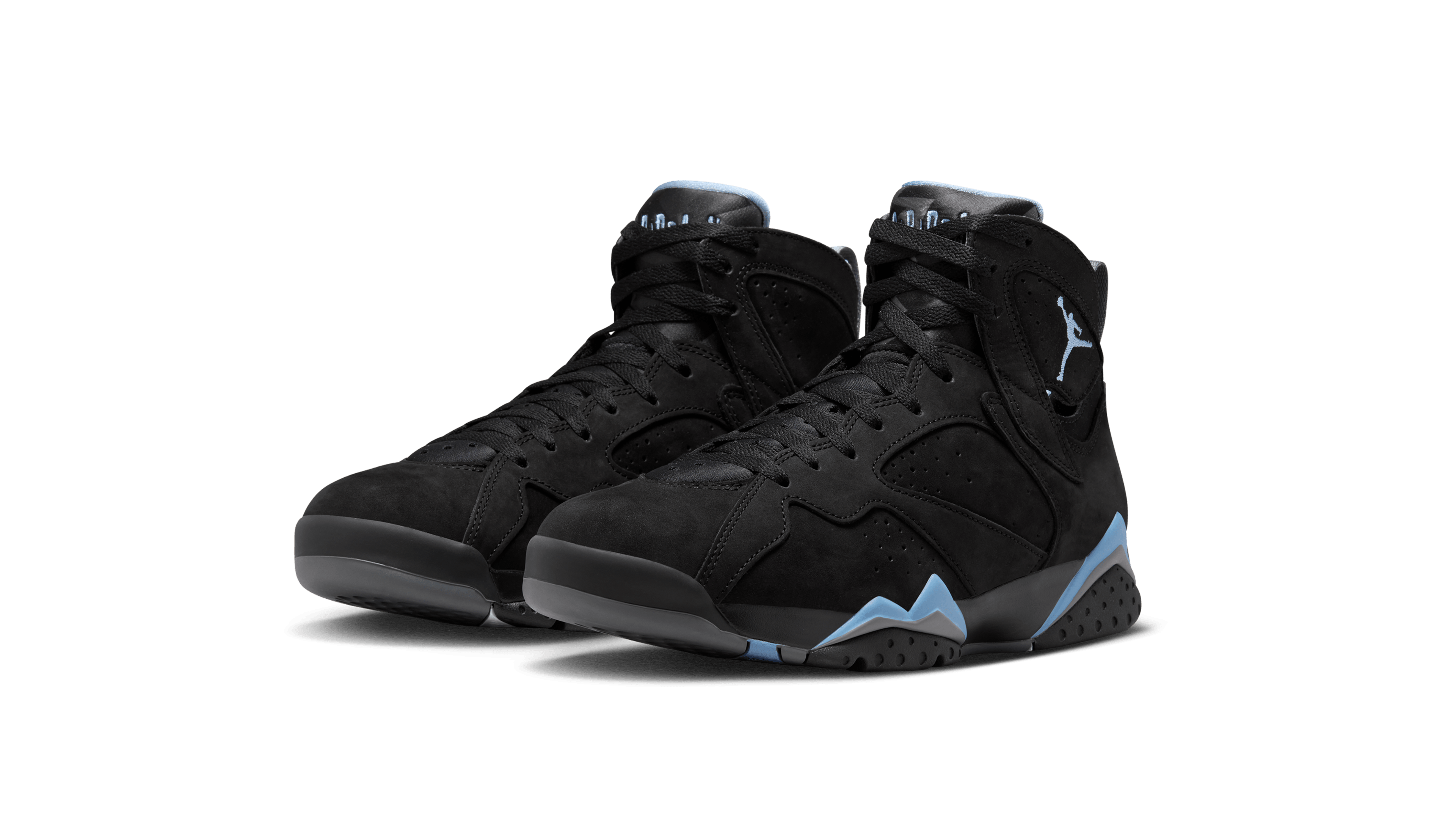 Jordan 7 black blue on sale
