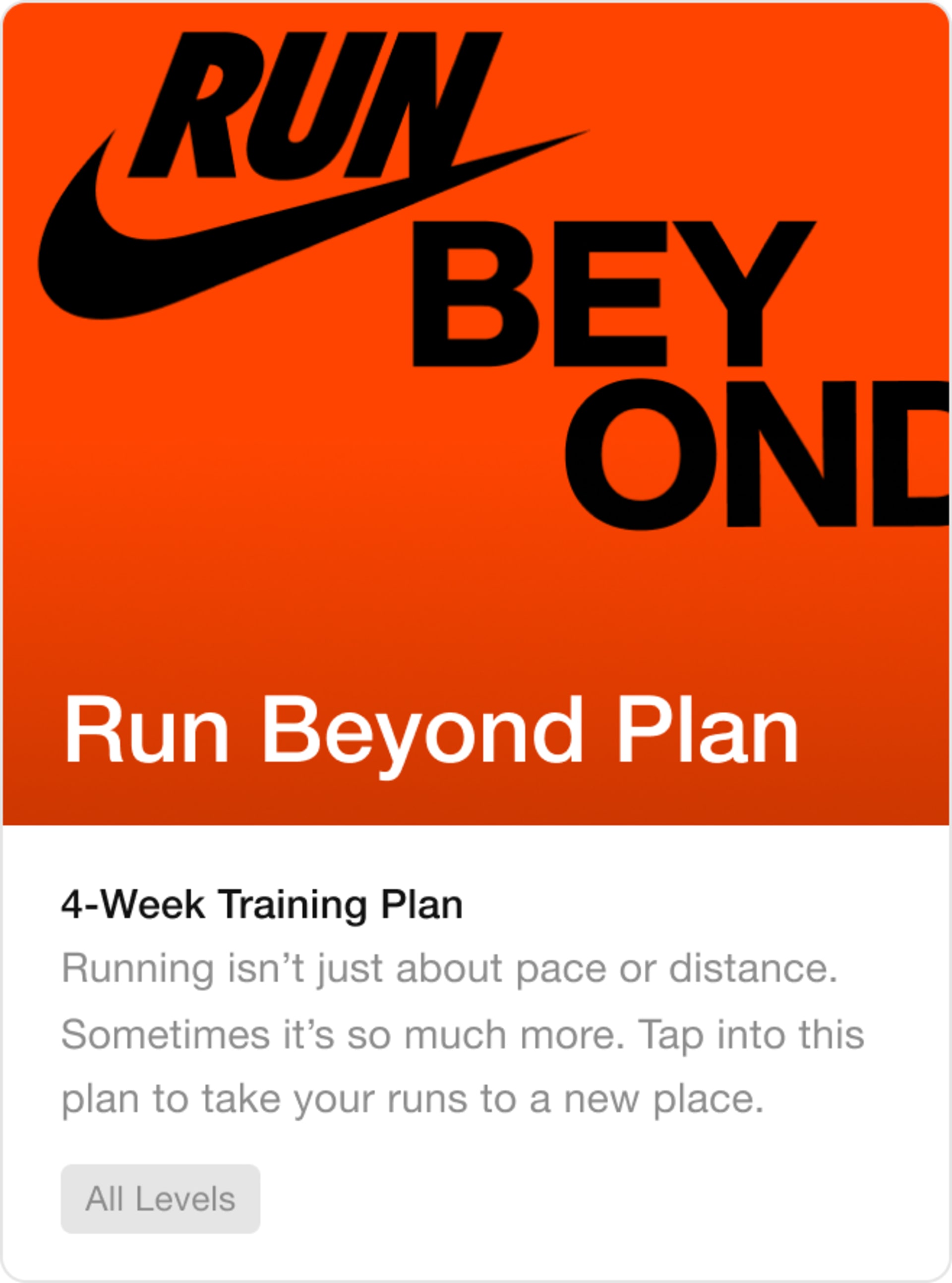 Nike run club pace 2025