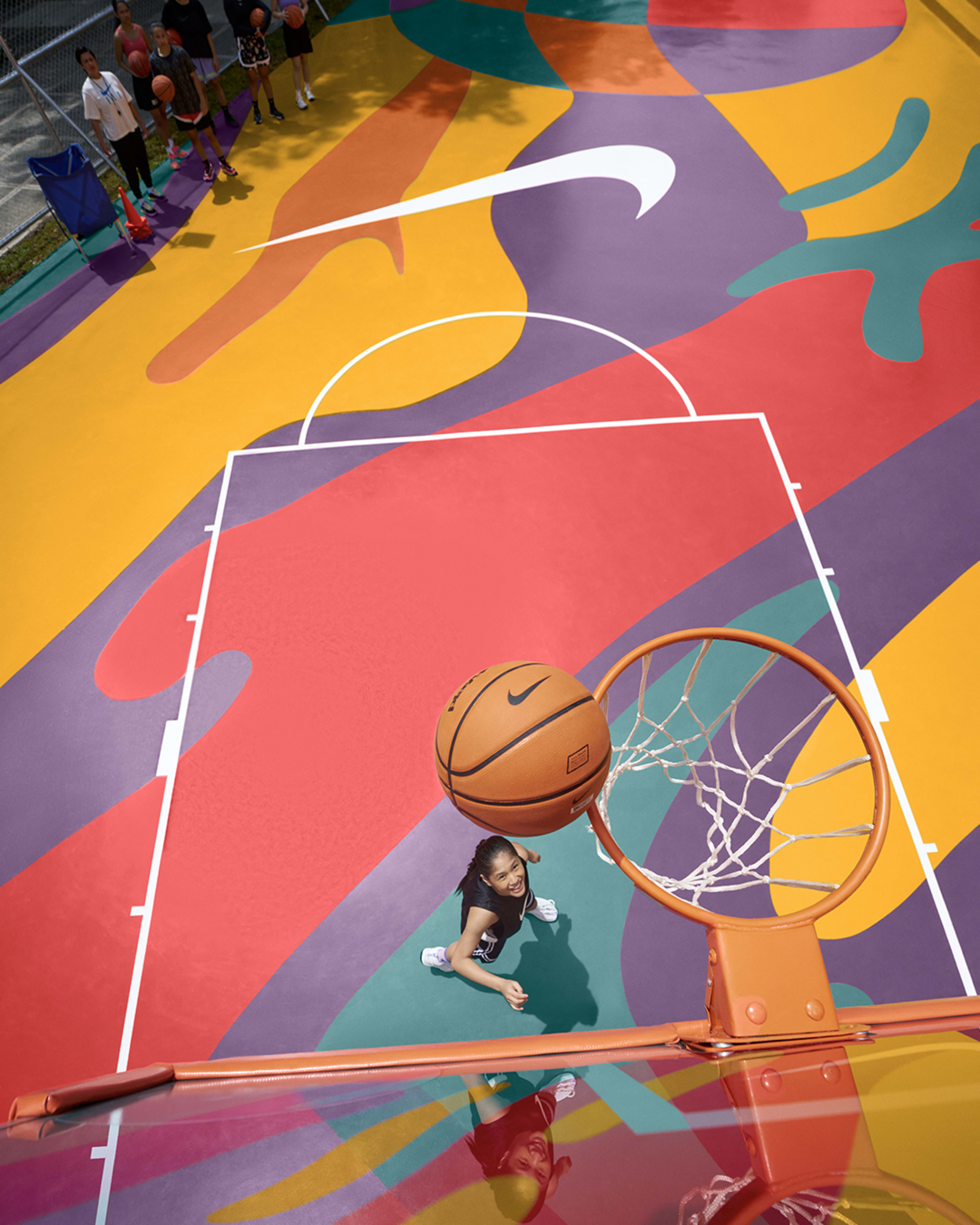 Nike basketball court online