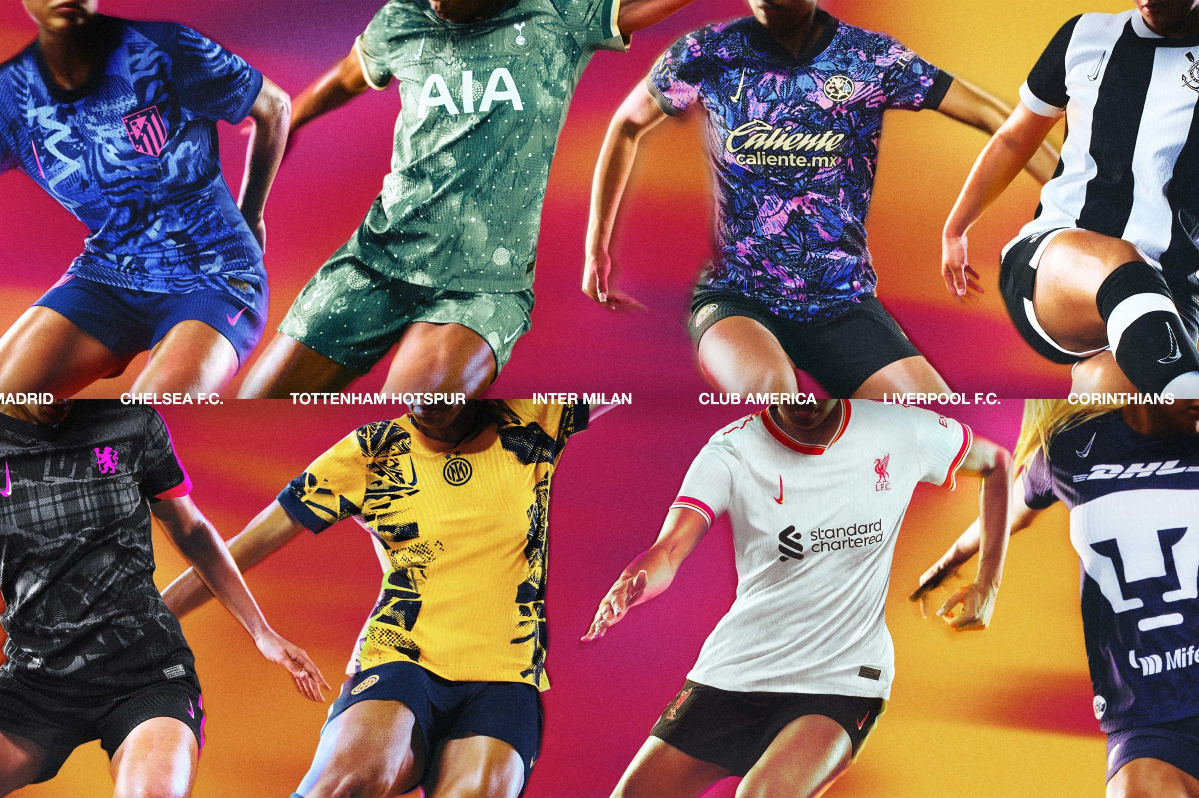 Nike sponsored soccer clubs hotsell