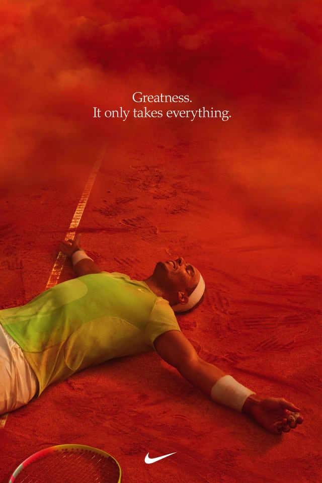Nike greatness quote store