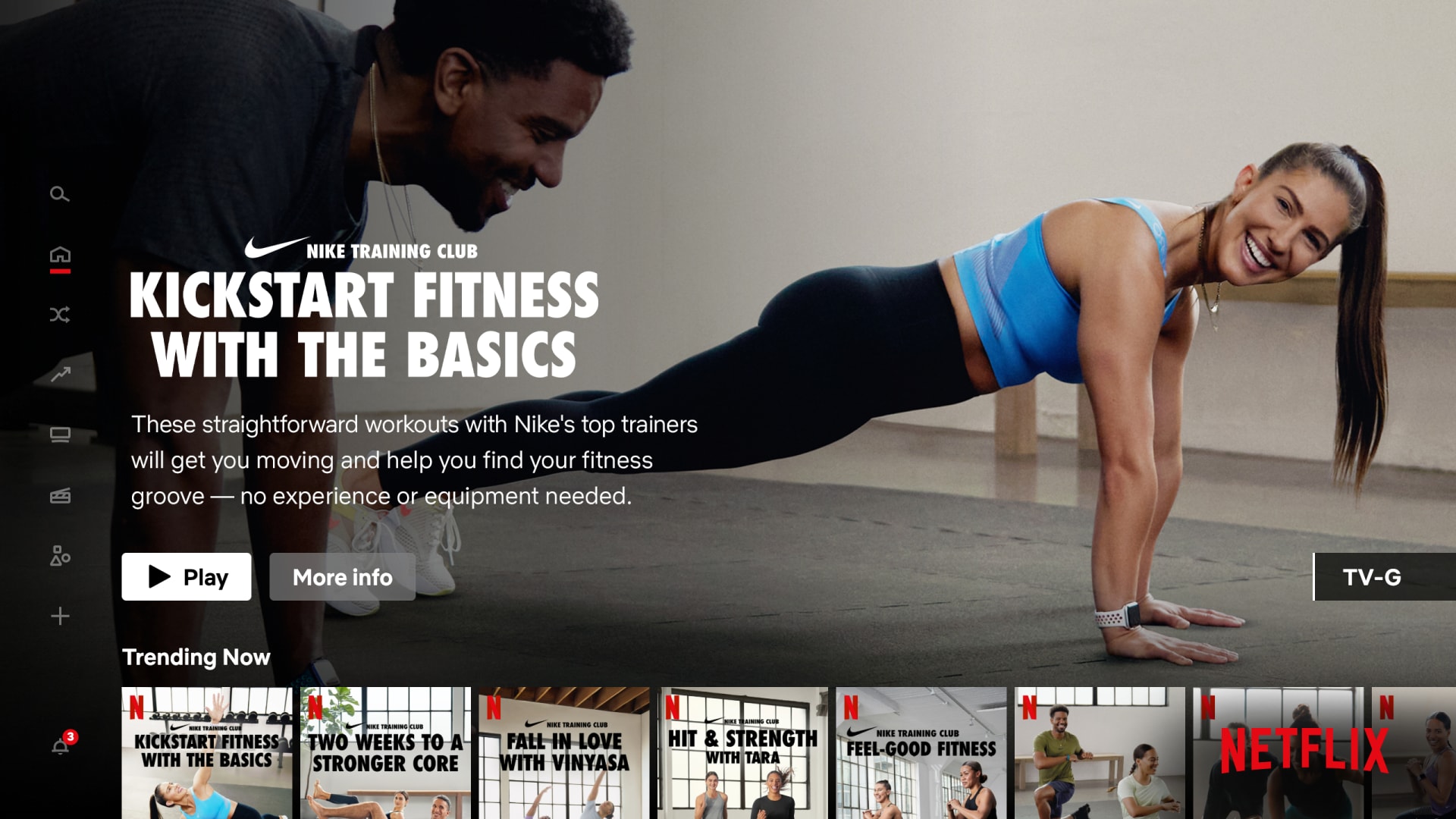 Nike Launches Nike Training Club Workouts on Netflix NIKE Inc