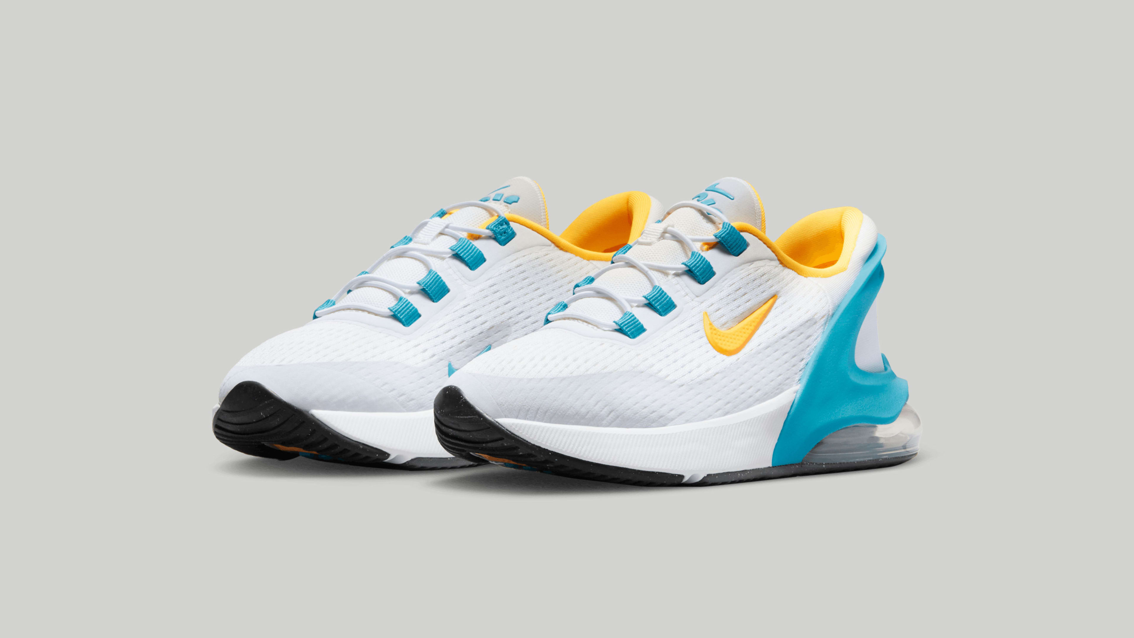 Nike air max 270 white yellow blue 2025