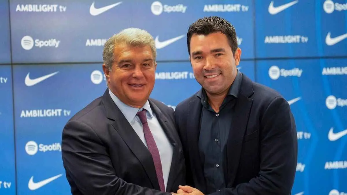 Barca President and Deco