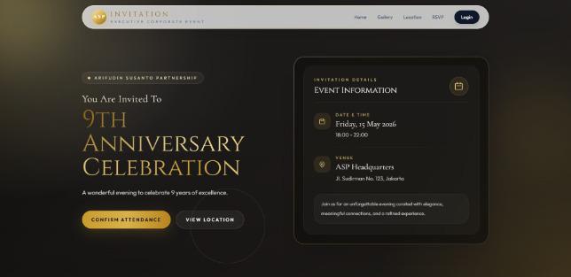 Corporate RSVP & Guest Check-In Management System