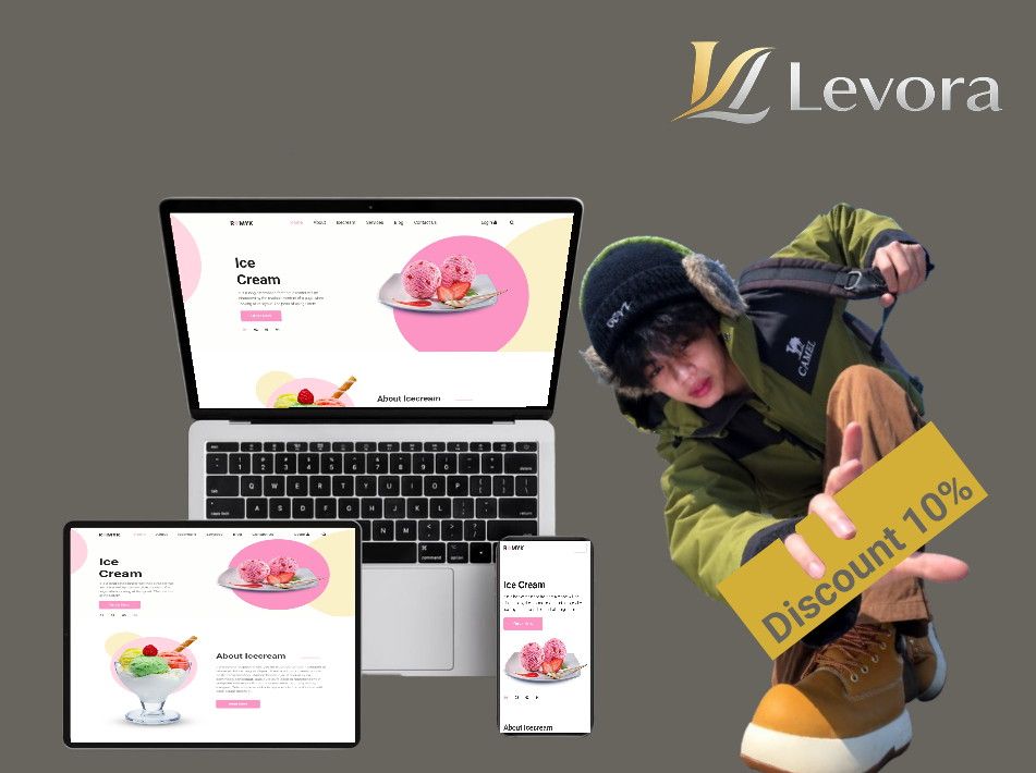 Thumbnail untuk template Toko Es Krim