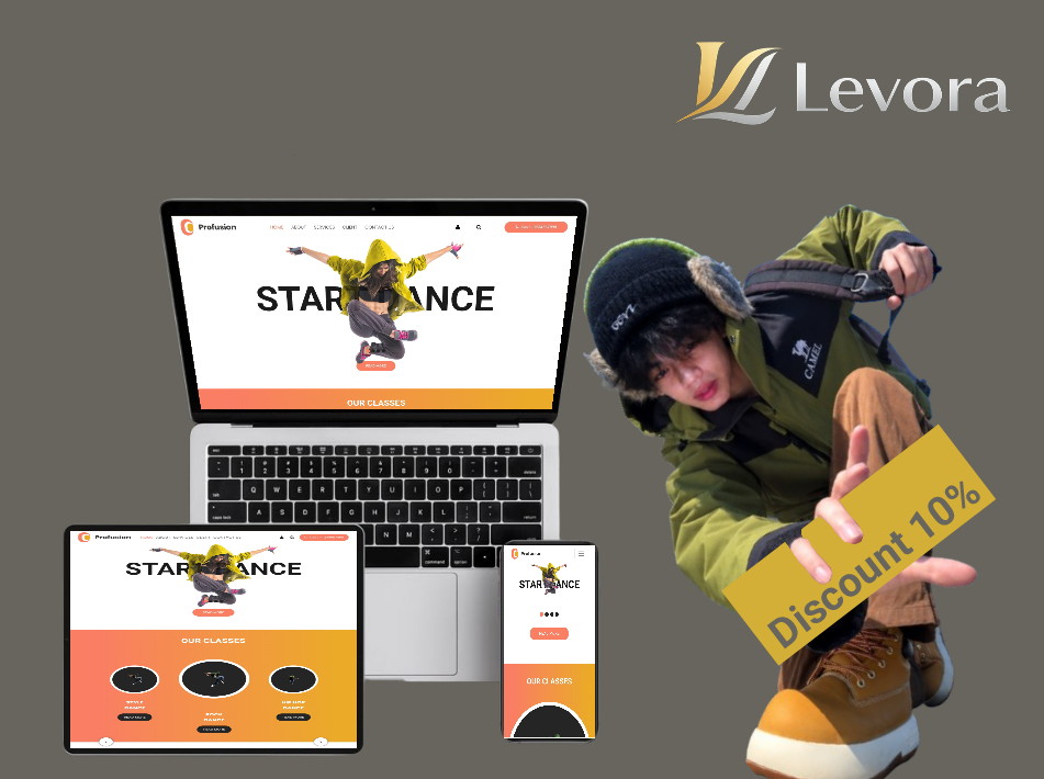 Thumbnail untuk template Studio Tari