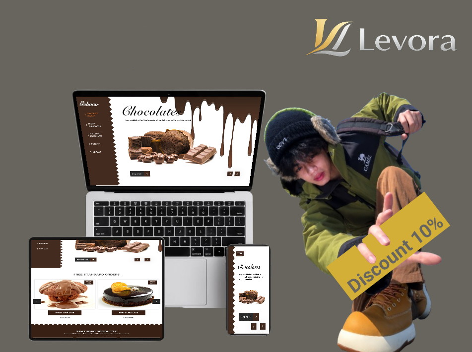 Thumbnail untuk template Toko Cokelat