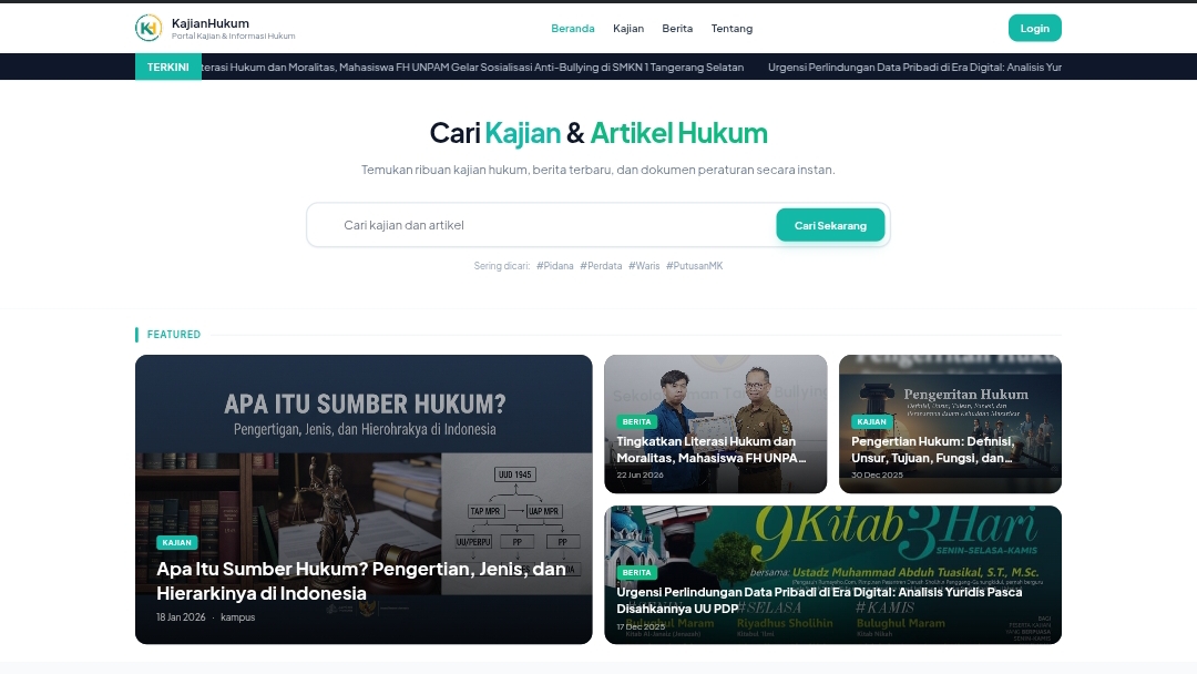 Kajian Hukum Indonesia gallery