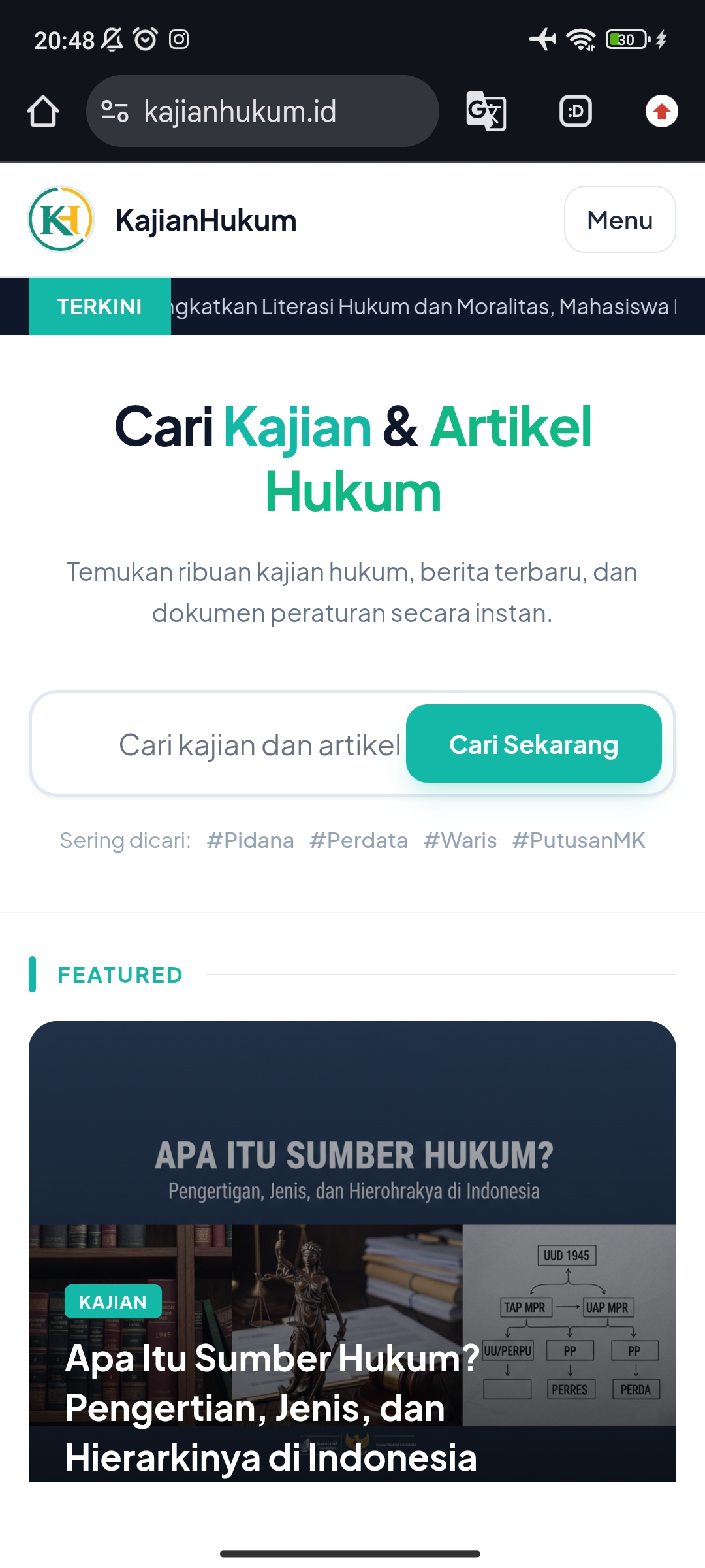 Kajian Hukum Indonesia gallery