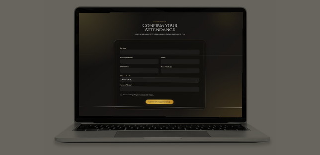 Corporate RSVP & Guest Management System gallery