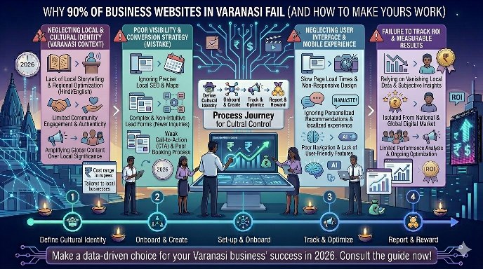 Why 90% of Business Websites in Varanasi Fail (And How to Make Yours Work)