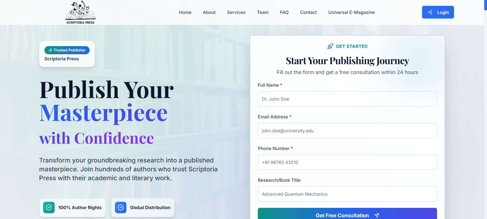 Scriptoria publication