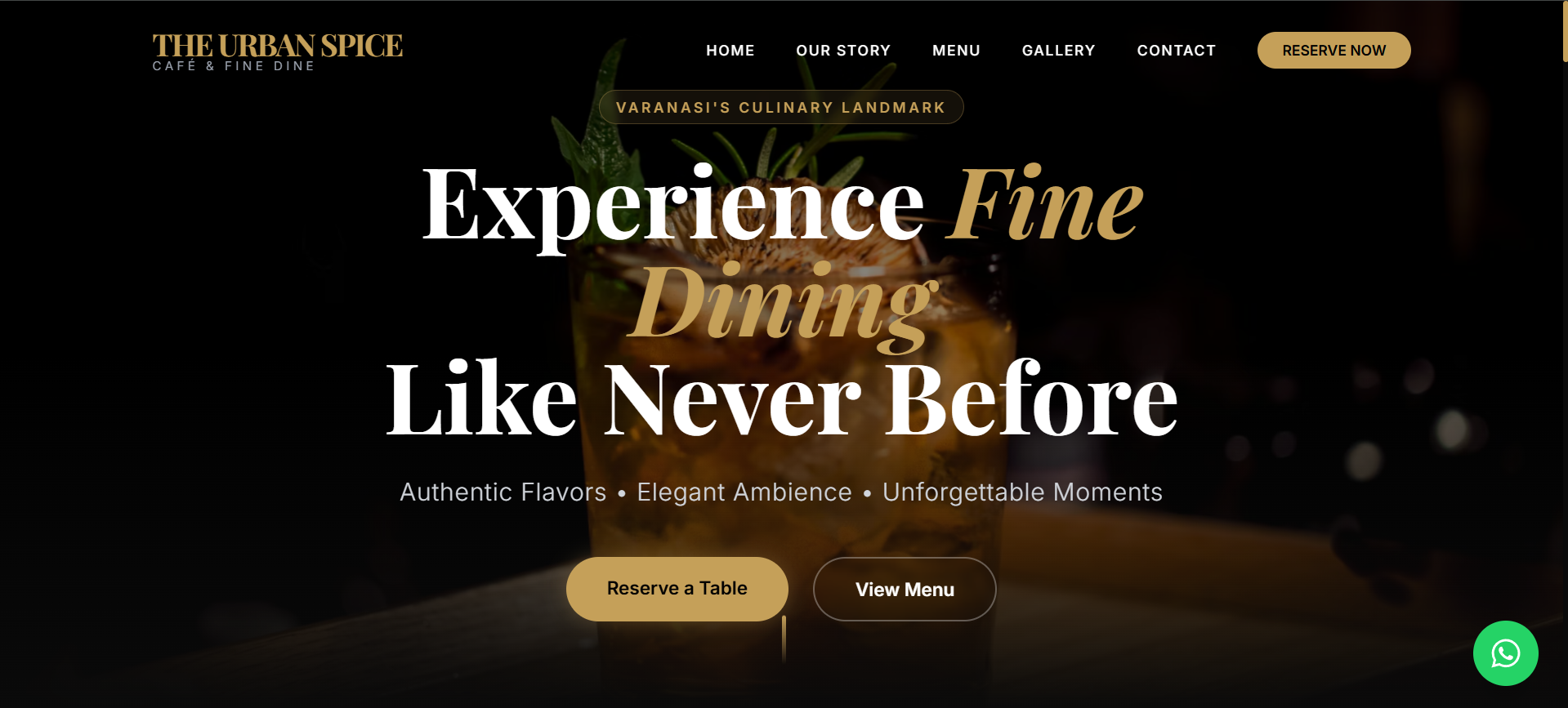 How Synor helps a cafe in varanasi in web dev