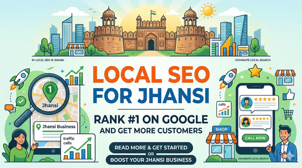 Local SEO for Jhansi – Rank #1 on Google and Get More Customers